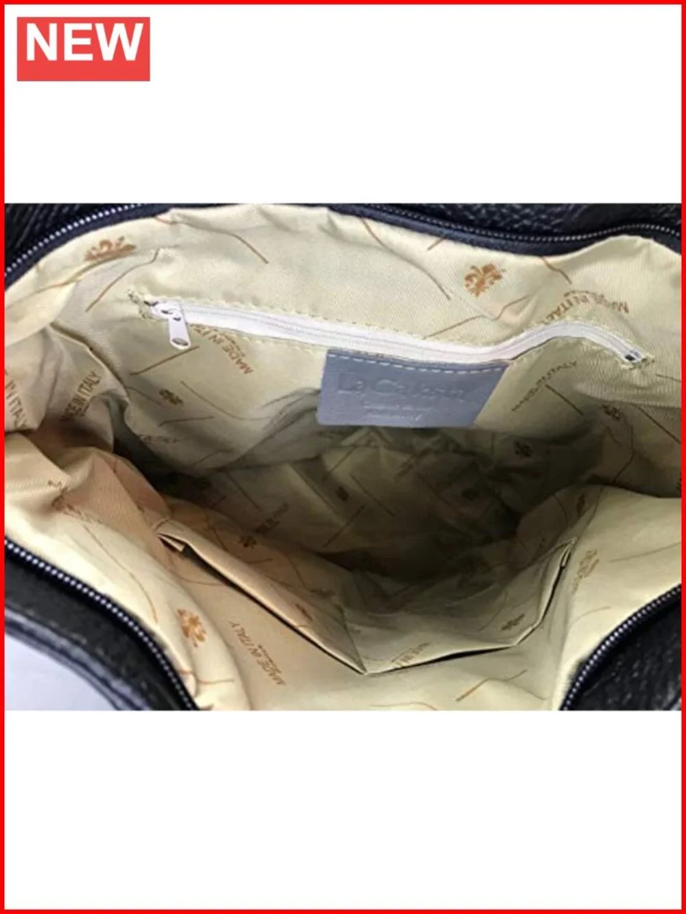 Genuine Italian Leather Convertible Backpack Tote Purse Anti-Theft Travel Work